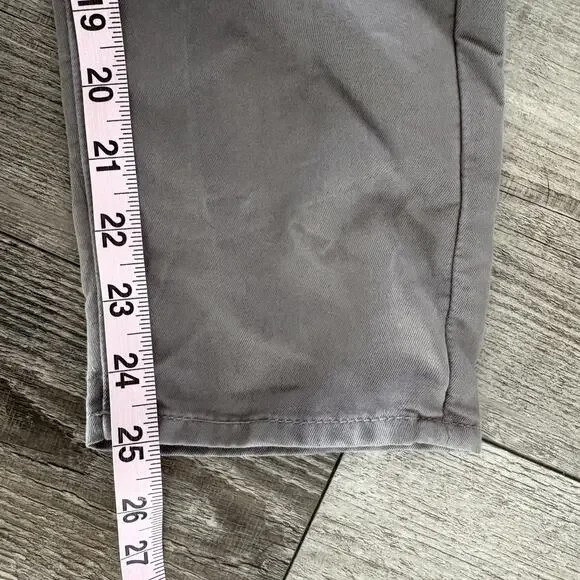 MOTHER Jeans | Size 25 (Actual 28) Grey Skinny, Not Skinny Cropped Stretch Denim - Picture 8 of 11